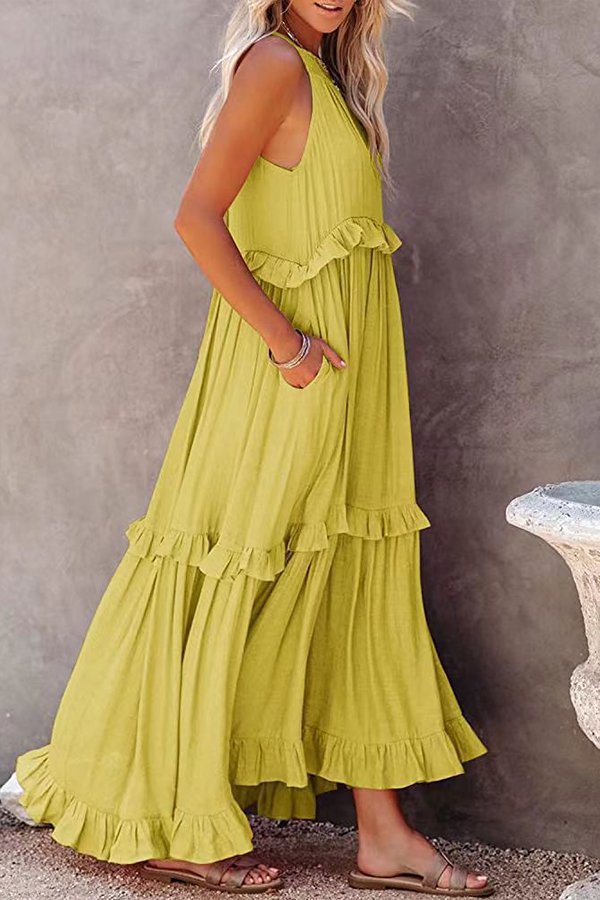 Elegant Long Cake Skirt