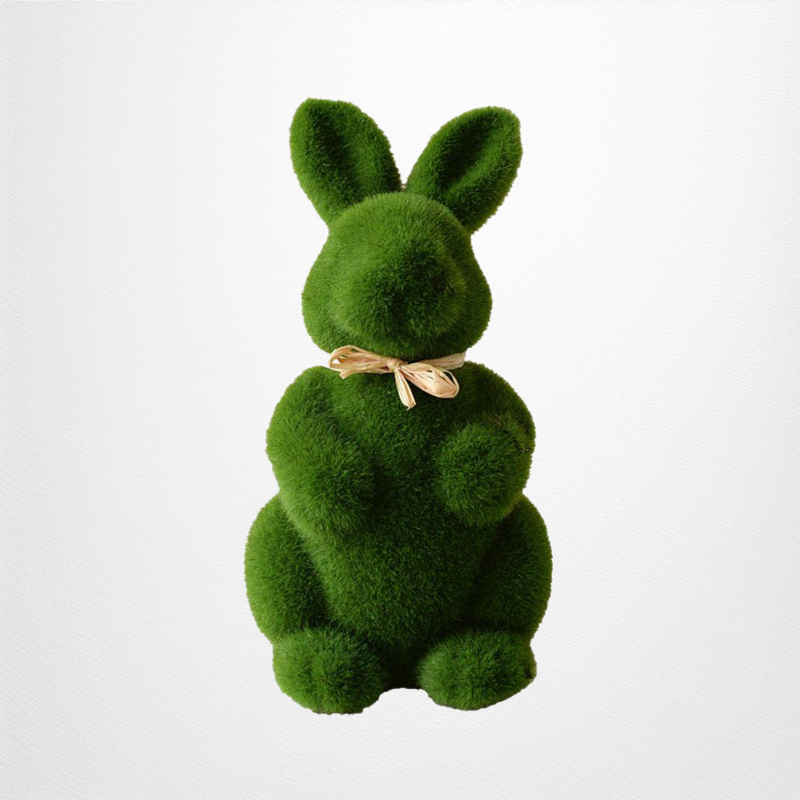 토끼 모양의 데스크톱 장식품