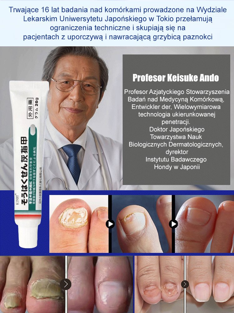 Ziołowy krem do naprawy paznokci dla paronycji