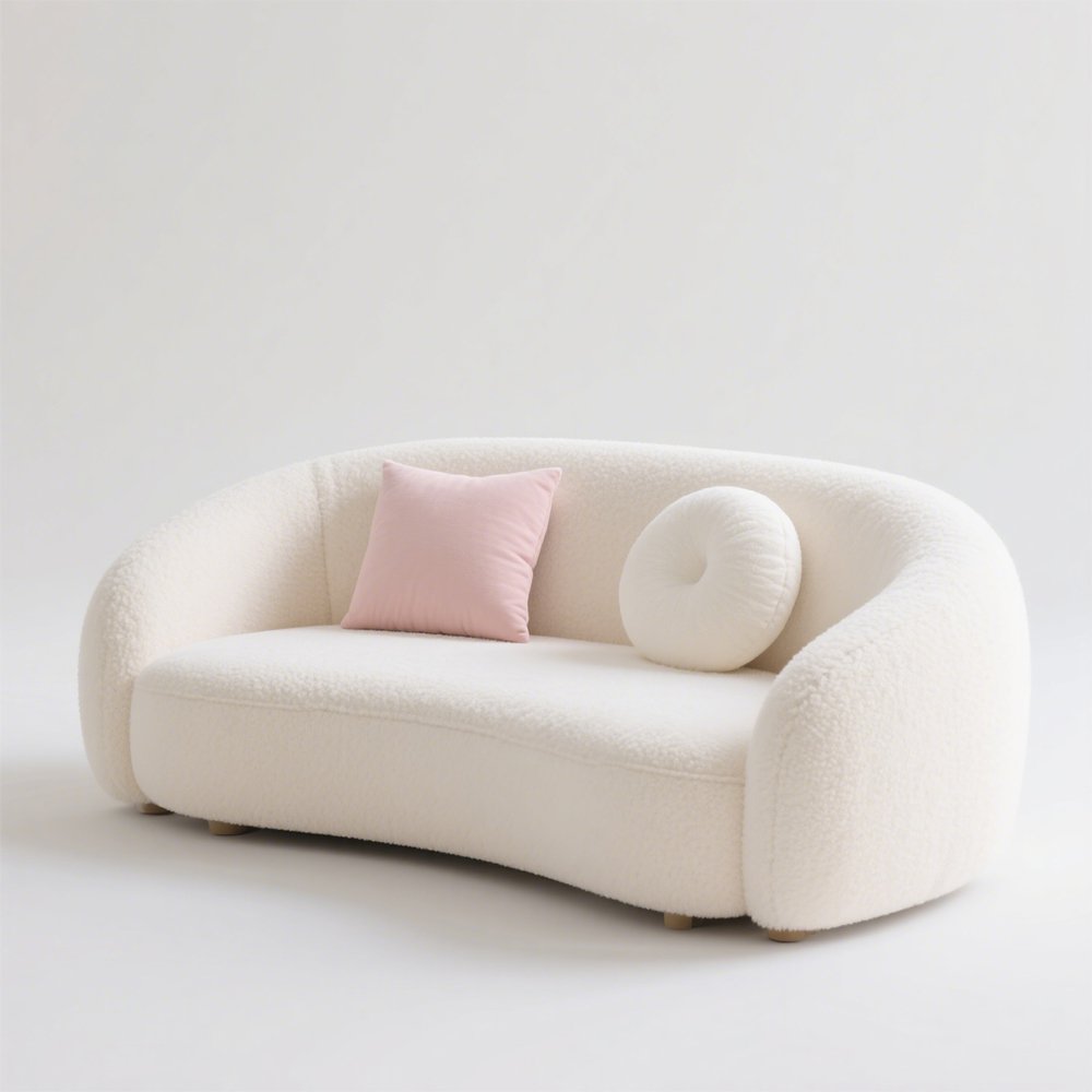 Pohovka v krémové barvě