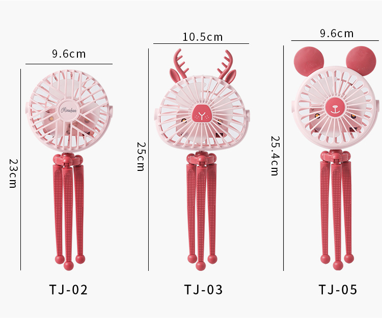 침대, 책상 클립형 무음 선풍기