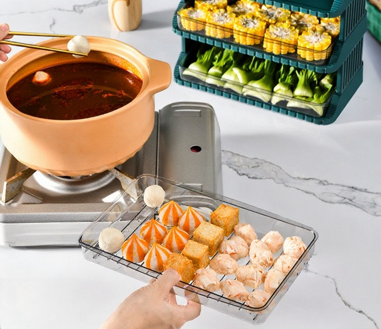 가정용 다층 접시 디테일