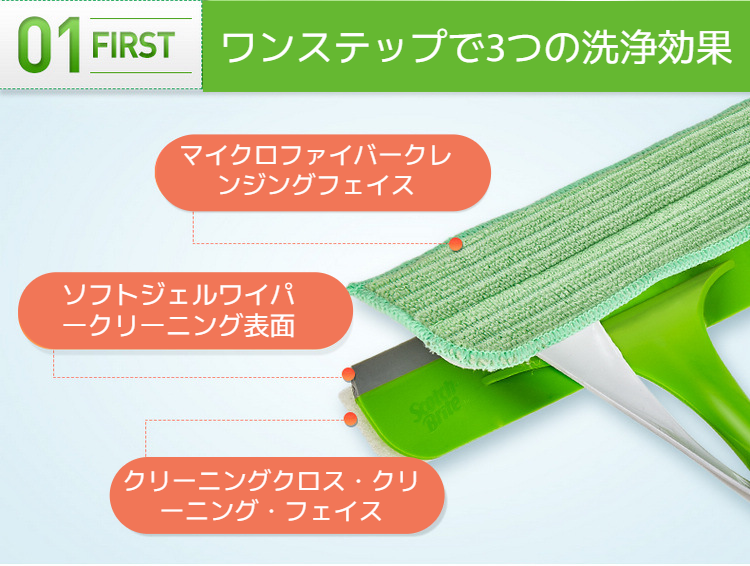 しつこい汚れを落とすガラスクリーナーの効果