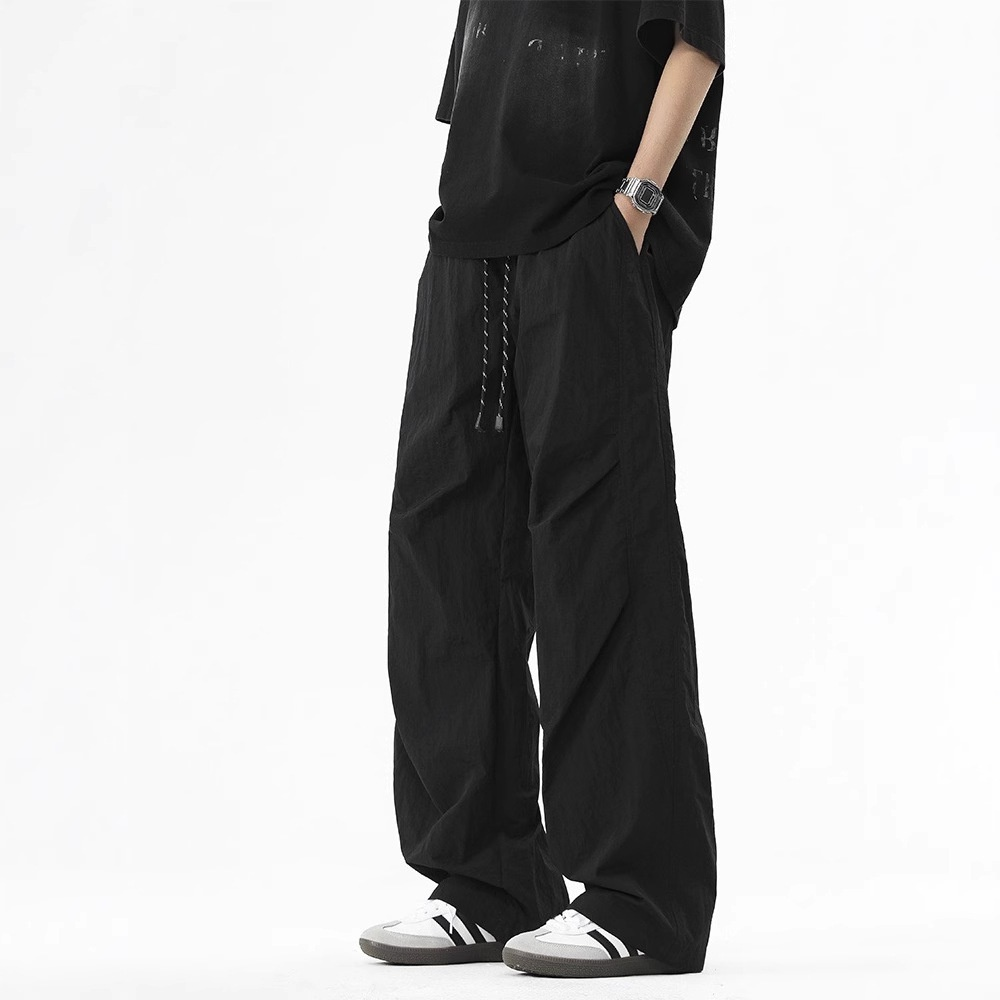 Amerikanische Fallschirmjäger Gerade Geschnittene Locker Sitzende Allround-Workwear-Hose