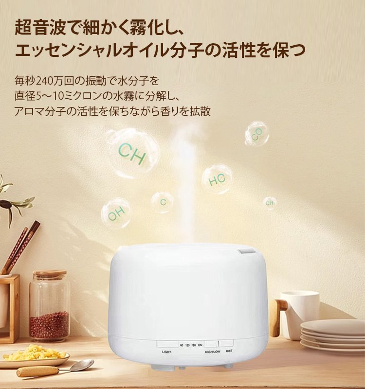 スピーカーアロマディフューザーライト