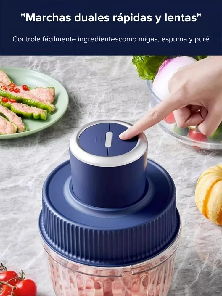 Picadora de carne multifuncional totalmente automática