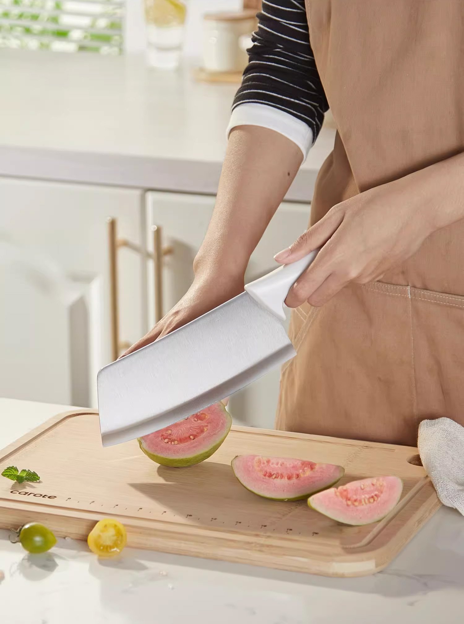 스텐 요리용 슬라이스 식칼