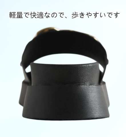 新しいスタイルの万能な厚底ファッショナブルなビーチカジュアルシューズレディースサンダル