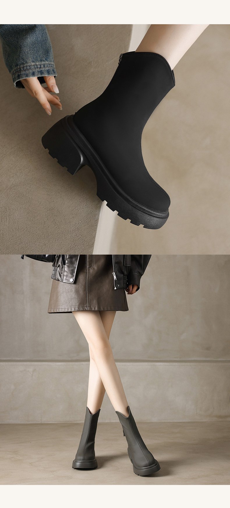 다양한 스타일에 어울리는 여성 워커