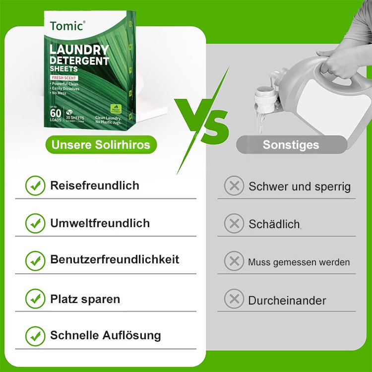 Nano-superkonzentrierte umweltfreundliche Wäschetabletten