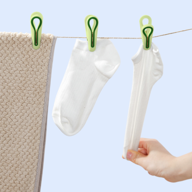 자국 없는 강력 고정 빨래집게