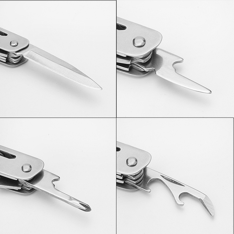 Camping small screw folding pliers repair tools portable needle-nosed pliers multi-function pliers