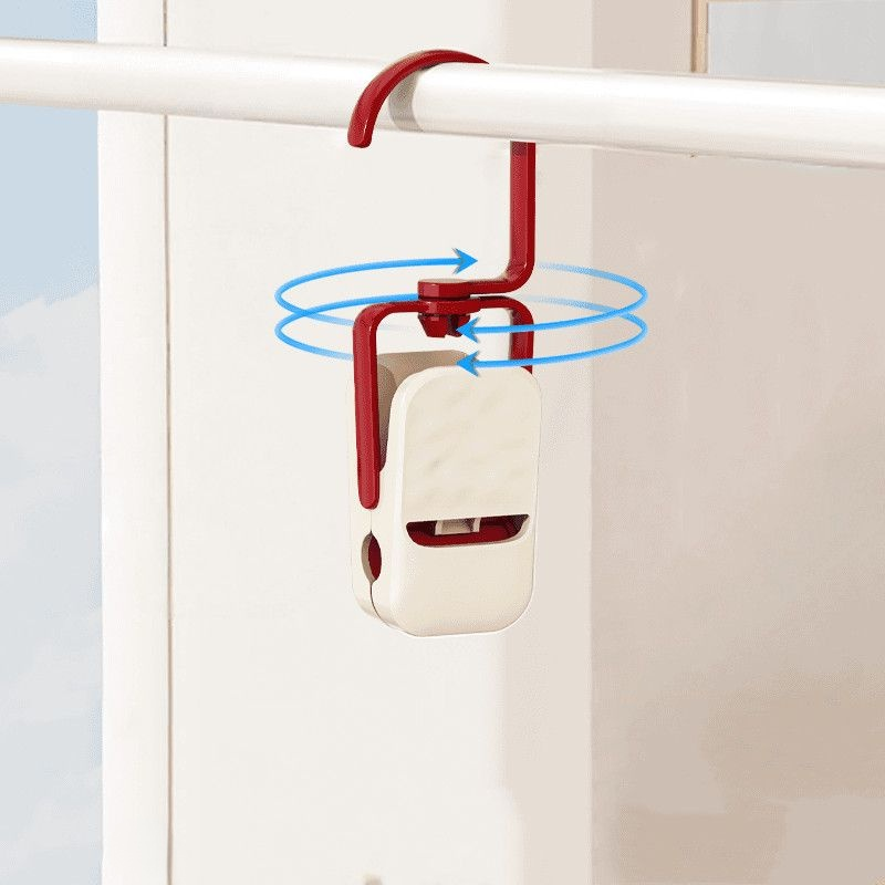 多功能多头晾衣架 衣柜收纳神器 衣服帽子袜子夹