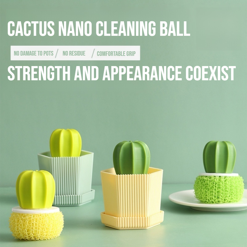 Pot Brush Nano Cleaning Ball Pot Brush Artifact