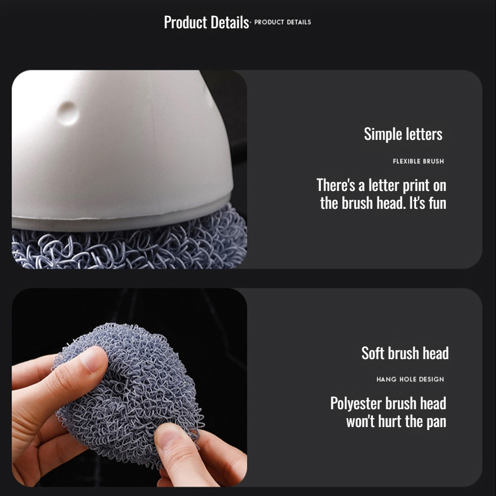 Haushalts-Küchen-Chihuahua-Spülbürste