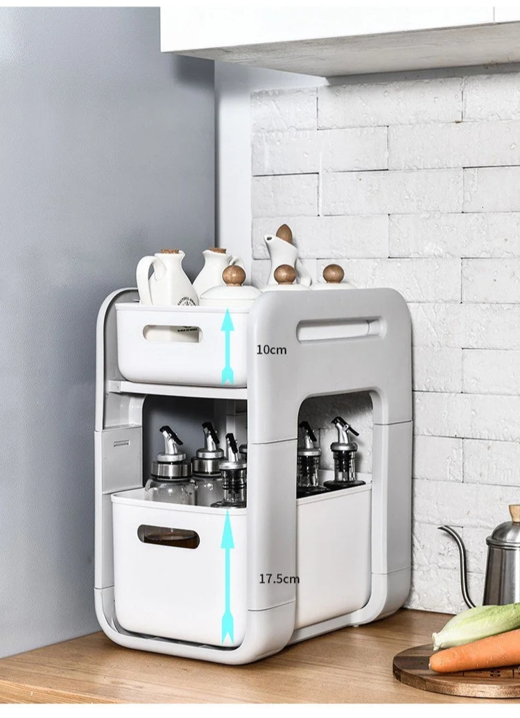 Praktyczny organizer na kółkach do łazienki