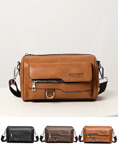 メンズ本革ショルダーバッグ