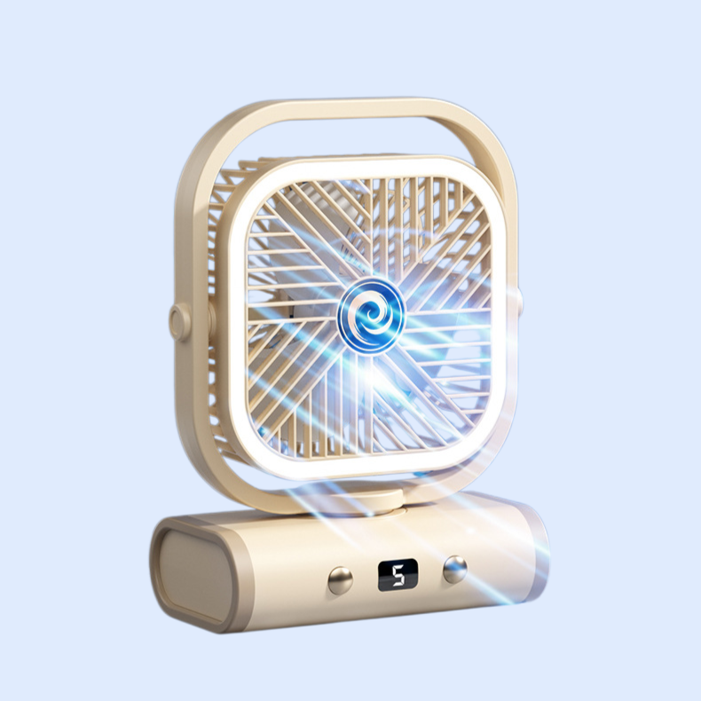 Outdoor camping fan night light