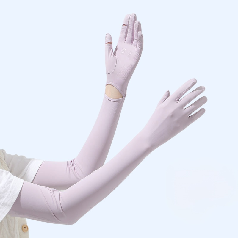 夏のレディース日焼け止めスリーブ