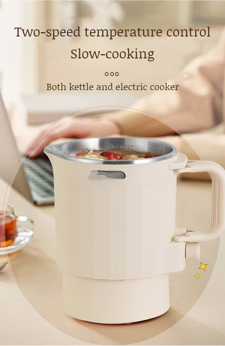Mini electric kettle for office and home use