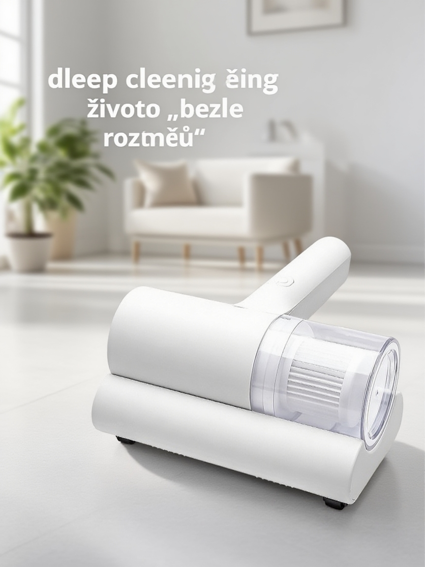 Sterilizační zařízení na domácí roztoče s odvlhčováním