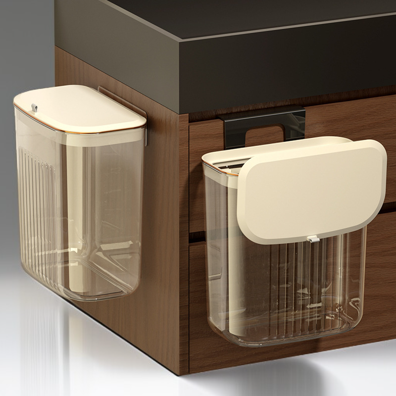 Waterproof wall mounted bathroom dirty clothes basket