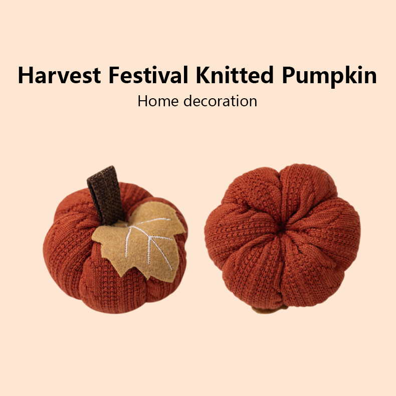 Decorative orange pumpkin pendant