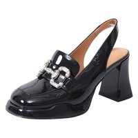 큐빅 하이힐 새들