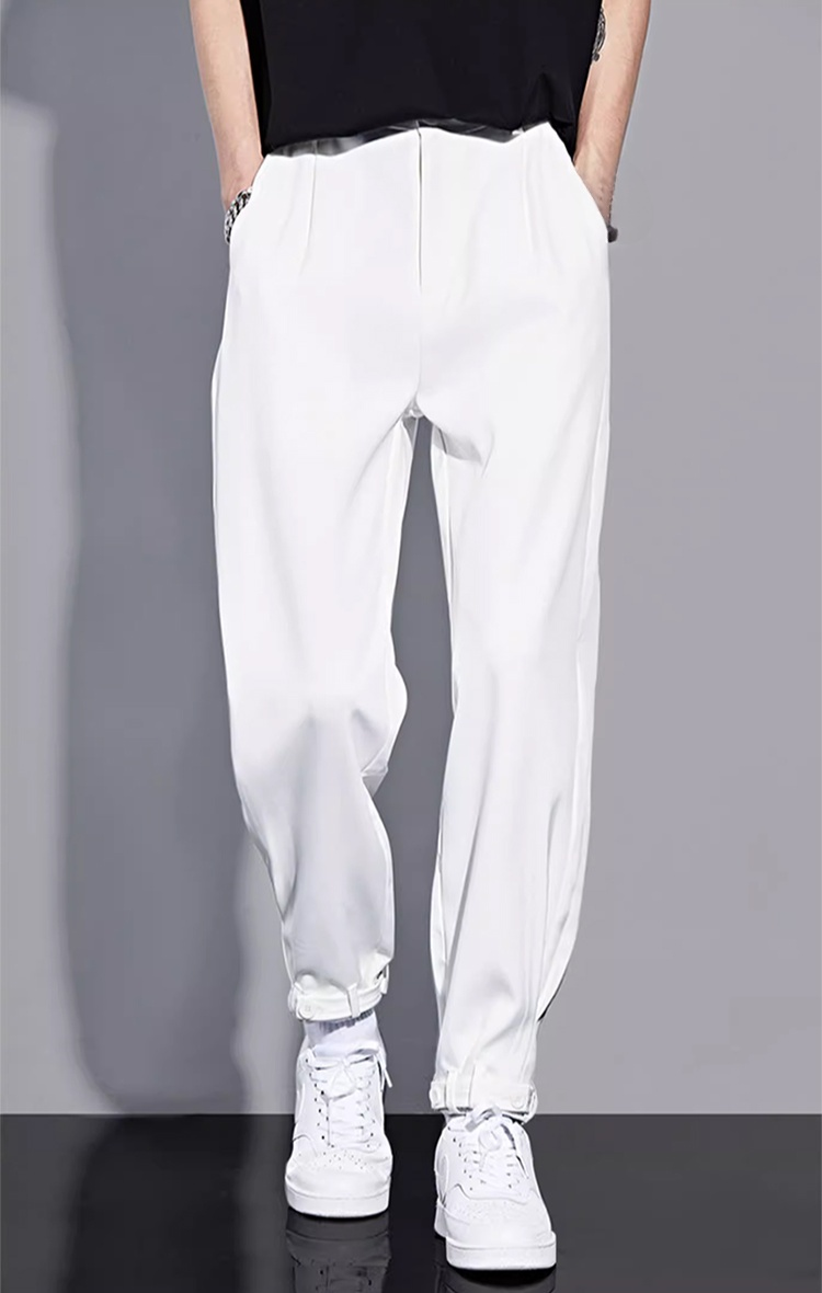 남자 여름 와이드 바지 캐주얼 디자인