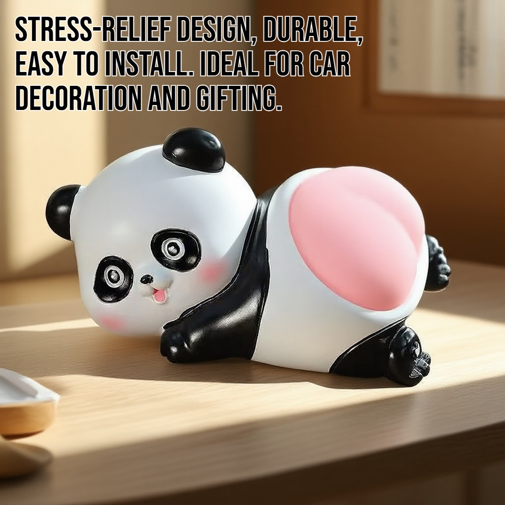 Car ornament decompression Q bullet cute cartoon animal doll