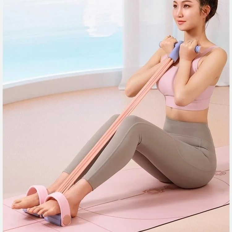 [업그레이드된 버전]피트니스 필수 전신 로잉 밴드