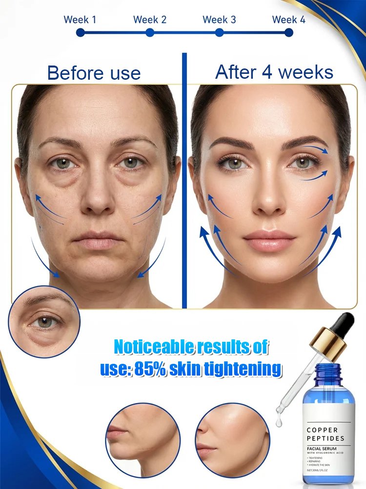 【4D Transparent Sodium Hyaluronate】Blue Copper Peptide Essence