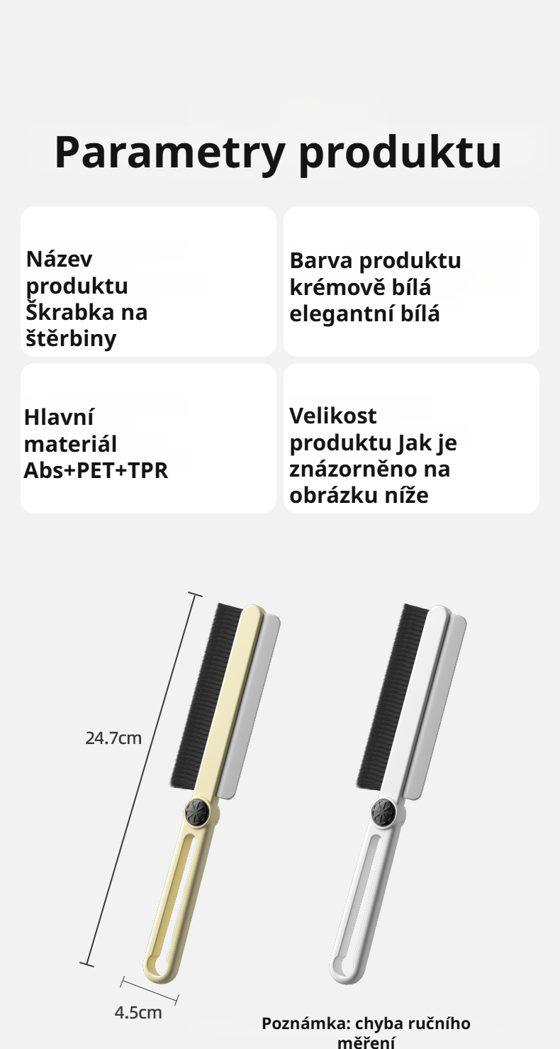 Univerzální kartáč do auta na těžko dostupná místa