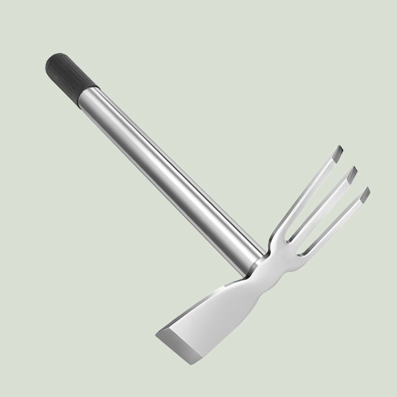 三歯熊手兼用の鍬短柄園林農用工具野菜園芸用花卉栽培工具