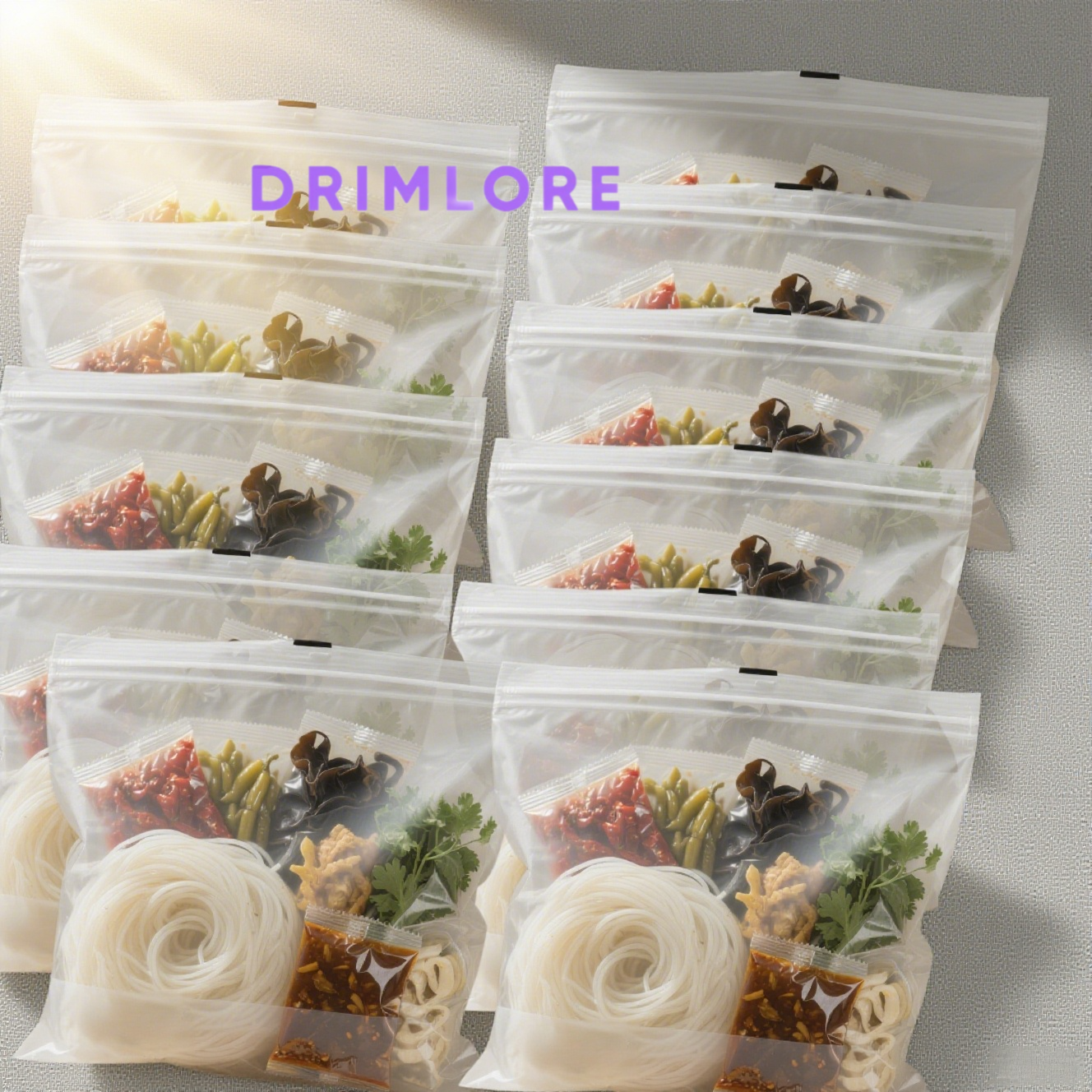 วัตถุดิบคุณภาพในบะหมี่หอยทาก Liuzhou