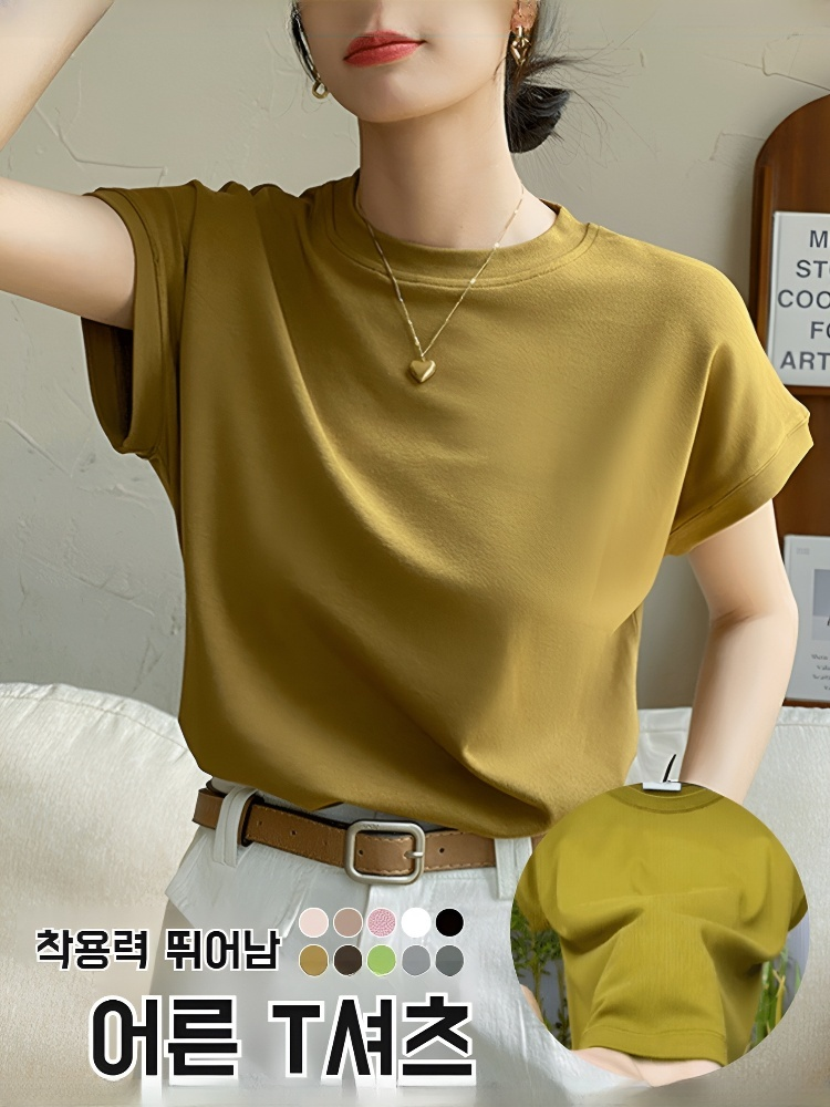 여름 루즈핏 가오리핏 섹시 티셔츠 여상의 어깨 소매 가오리핏 여 루즈핏 상의