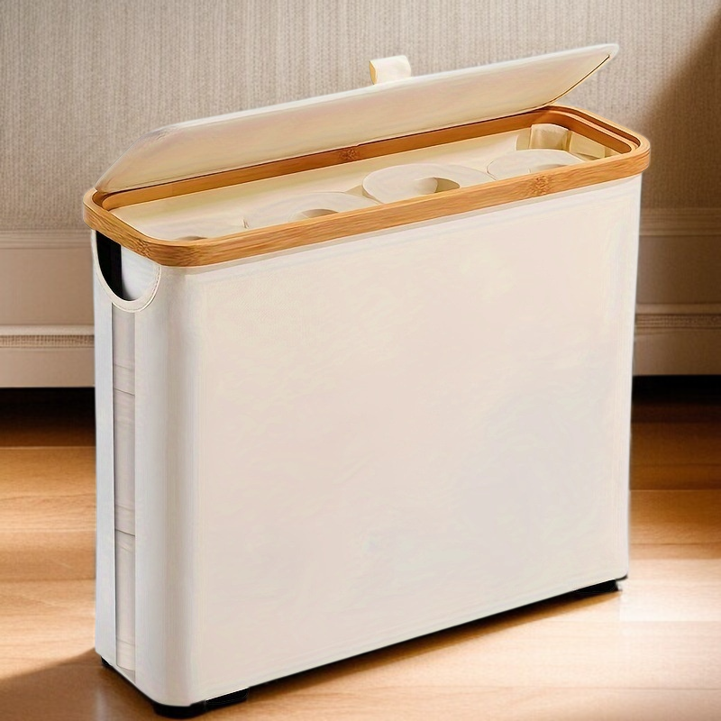 Cesta de almacenamiento de papel higiénico para baño Caja de almacenamiento de papel higiénico Estan