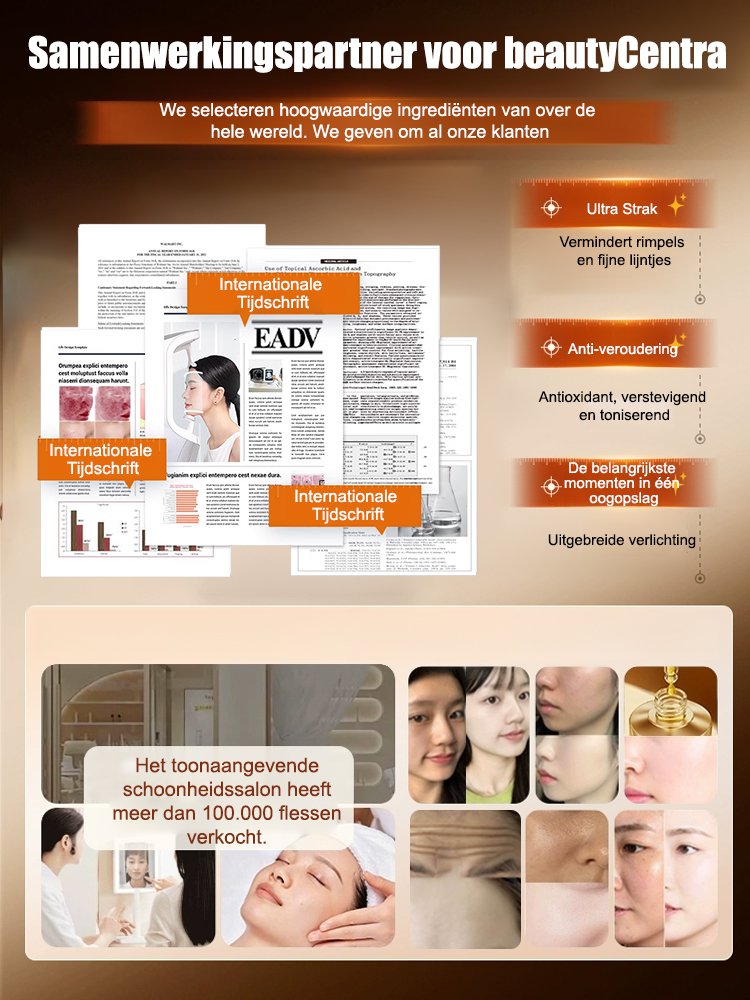 【Rimpelverwijdering in seconden】Ectoin anti-aging serum