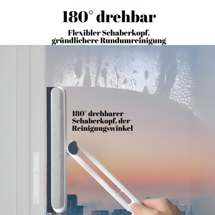 Effizientes Glasreinigungsartefakt für den Haushalt