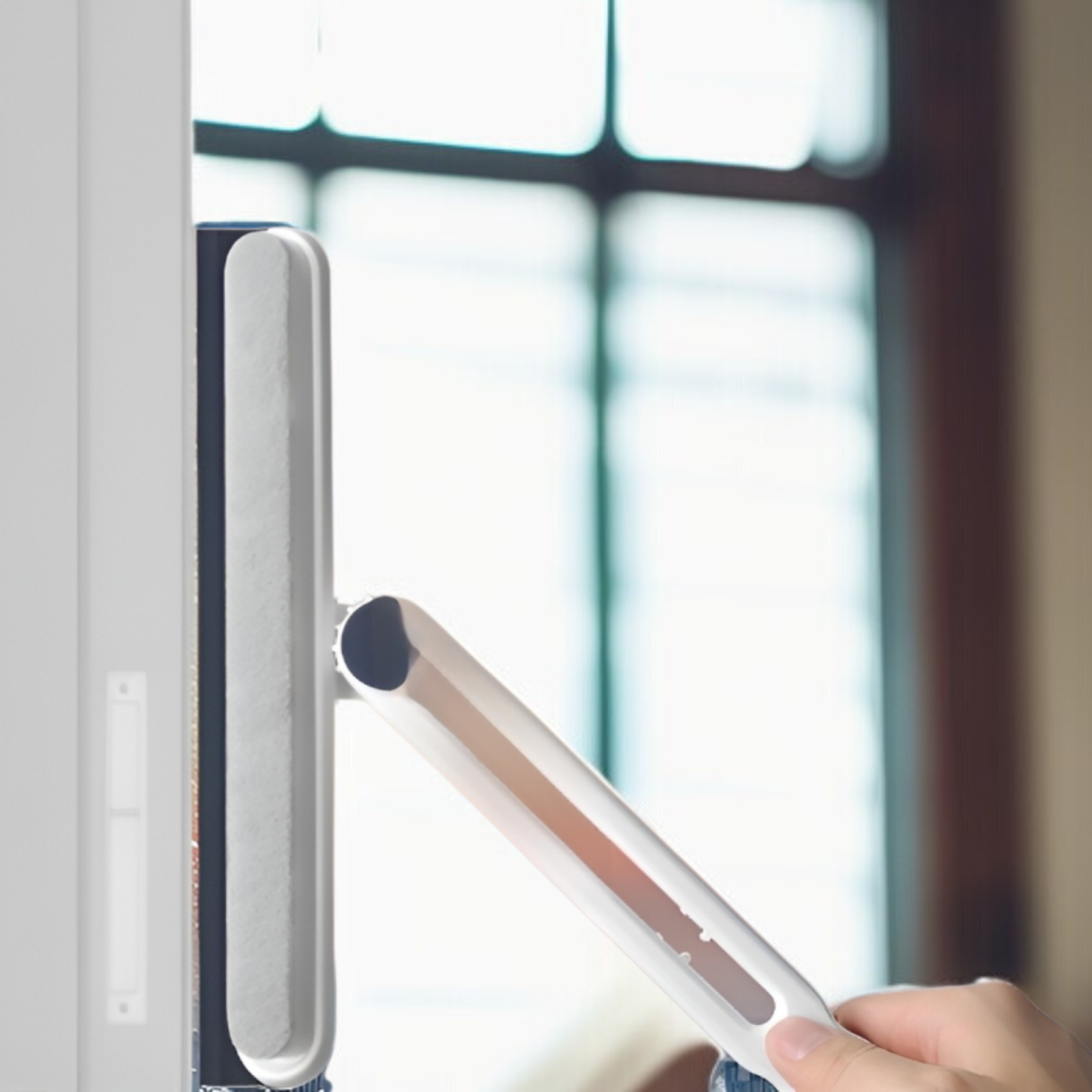 Rascador doble cara para limpiar cristales