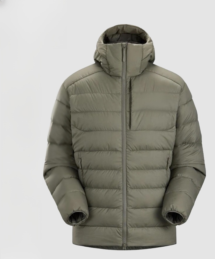 패션 트렌드 경량 후드 패딩 재킷