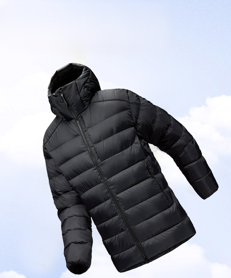 패션 트렌드 경량 후드 패딩 재킷