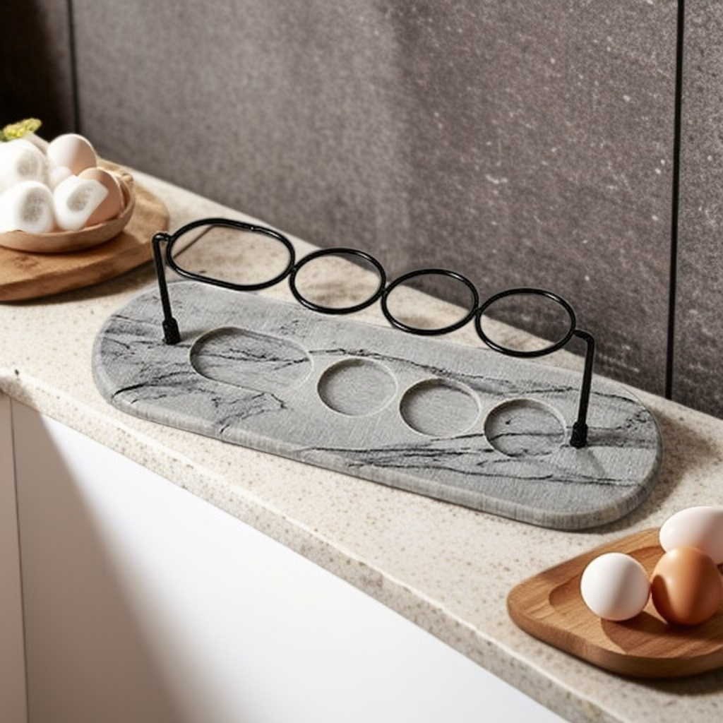 帶吸水墊電動牙刷置物架