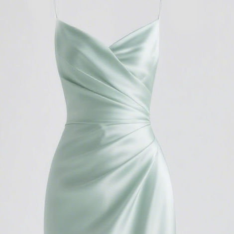 美しい光沢のサテン生地ディテール