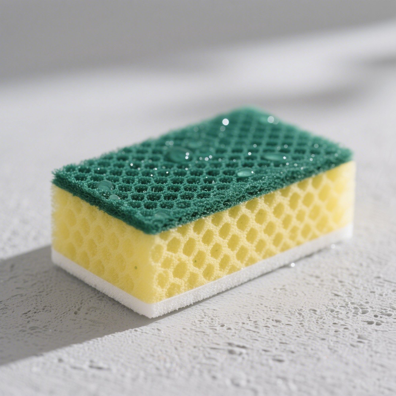 黄色いスポンジの全体写真