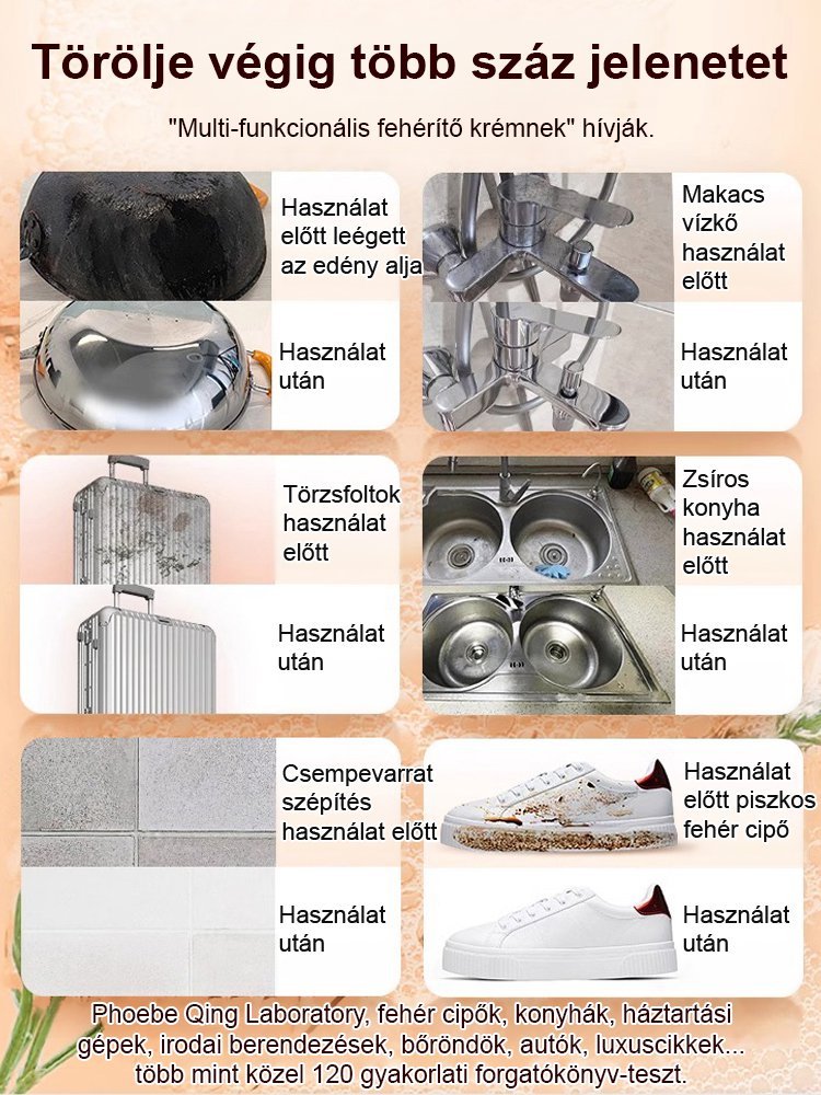 Egy flakon mindent megtesz] Univerzális varázslatos tisztító krém