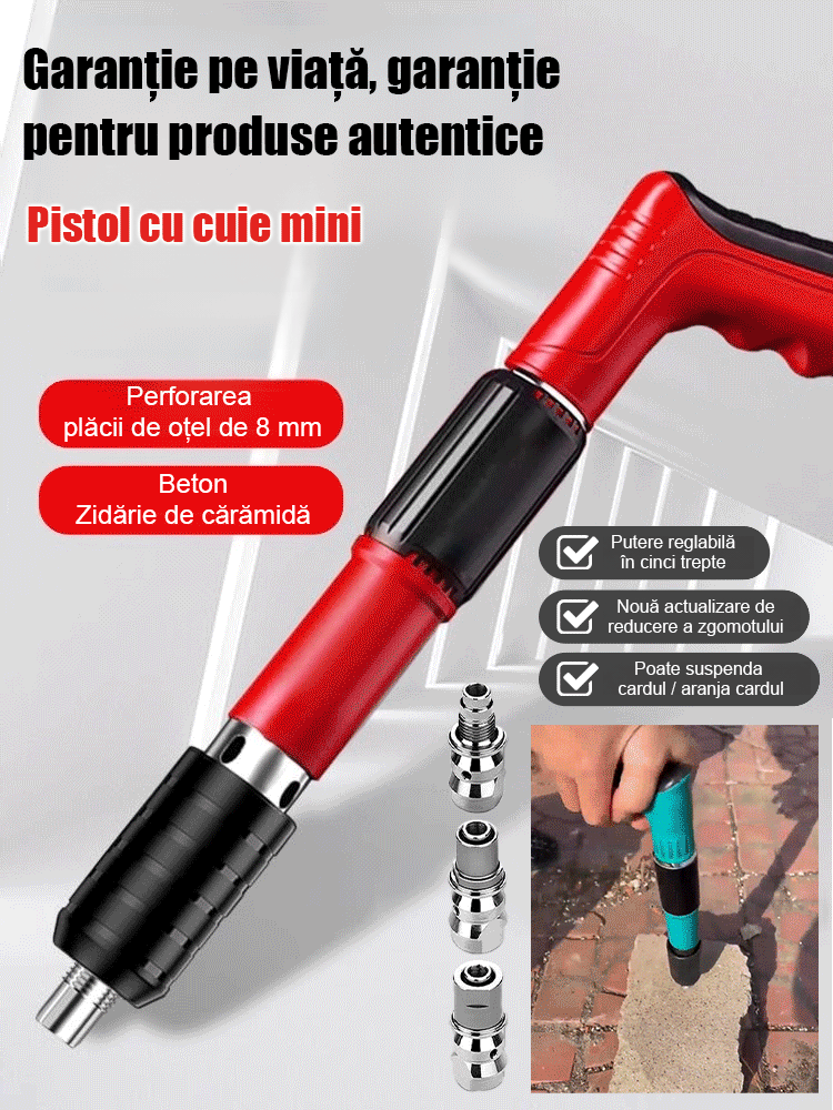 Mini pistol de tragere - Unealtă de uz casnic pentru  montare pe tavan