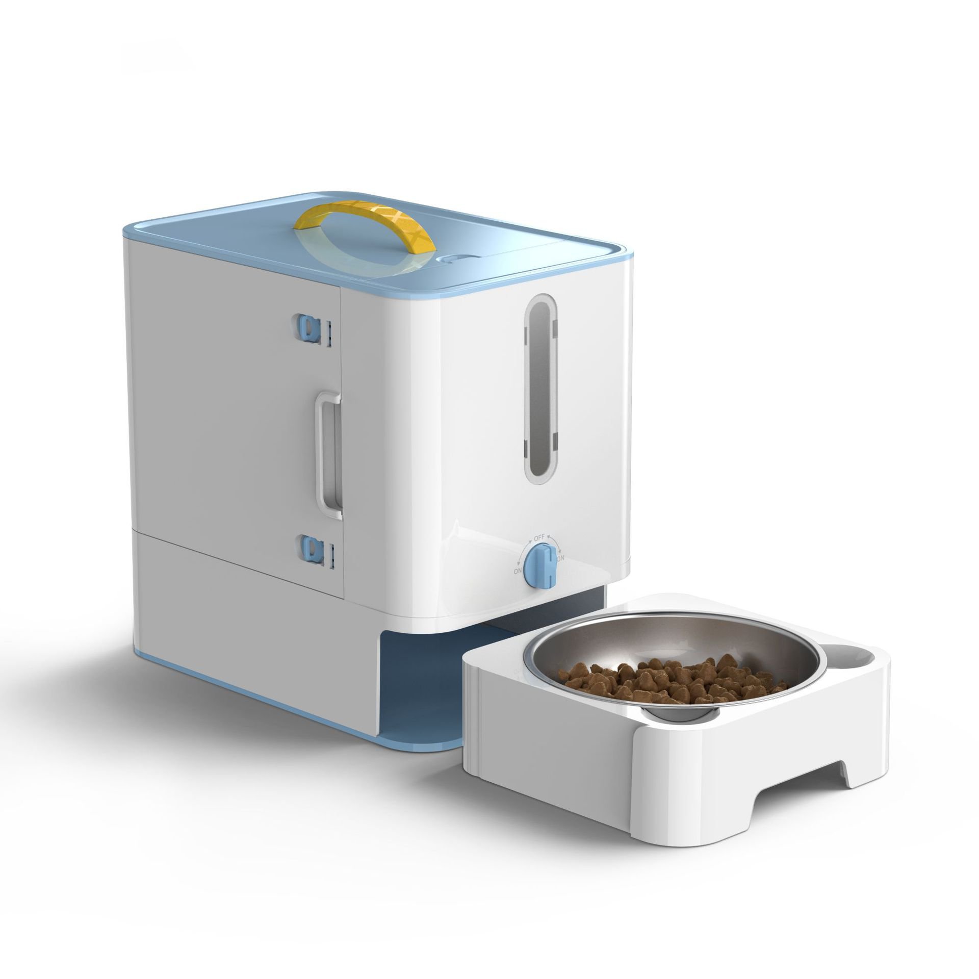 Cat and Dog Pet Snack Storage Box Portable Food Storage Bucket