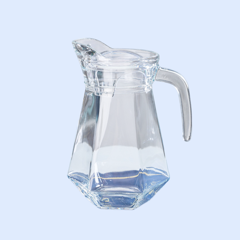 グリーンアップル色が映える電気メッキ耐熱ガラスの使用例