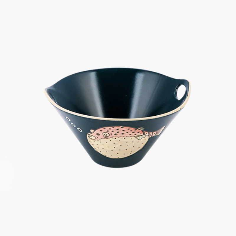 Japanese style ramen bowl